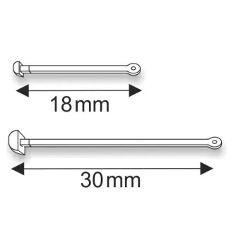 Stonfo bait holder 18 mm csalirögzítő szilikon