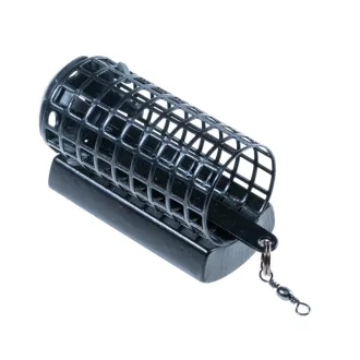   Jaxon EKO zárt kerek feeder etetőkosár 25 × 40 mm 50 g fekete 2 db
