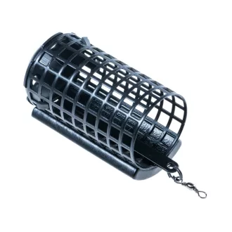   Jaxon EKO zárt kerek feeder etetőkosár 32 × 44 mm 40 g fekete 1 db