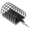 Jaxon nyitott félköríves feeder etetőkosár 34 × 44 mm 50 g fekete 1 db