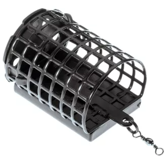   Jaxon zárt félköríves feeder etetőkosár 34 × 44 mm 50 g fekete 1 db
