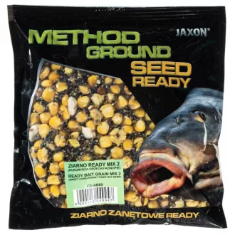   Jaxon Seed Mix 2 Kukorica-tigrismogyoró-kender horgászmag 500 g