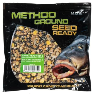   Jaxon Seed Mix 5 Kukorica-borsó-búza-kender horgászmag 500 g