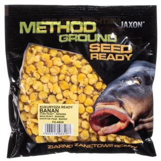 Jaxon Főtt Kukorica (banán) horgászmag 500 g