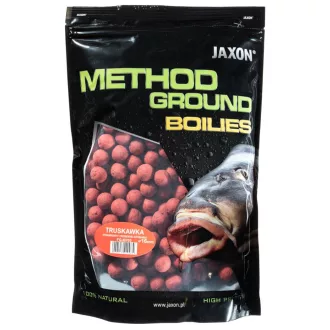 Jaxon Method Ground Strawberry (eper) 16 mm 1 kg etetőbojli