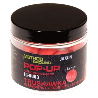   Jaxon Method Ground Strawberry (eper) 18 mm 50 g pop-up csali