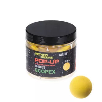 Jaxon Method Ground Scopex 18 mm 50 g pop-up csali