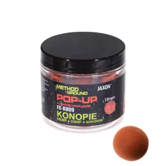 Jaxon Method Ground Hemp (kender) 18 mm 50 g pop-up csali