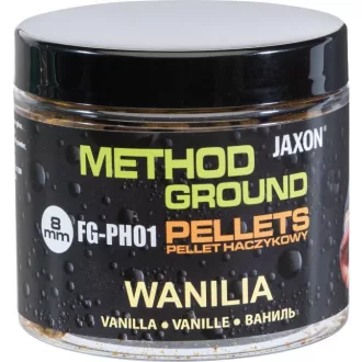   Jaxon Method Ground Hook Pellets Vanilla (vanília) 8 mm 100 g horogpellet