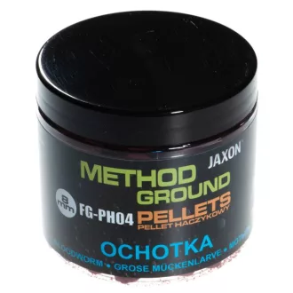   Jaxon Method Ground Hook Pellets Bloodworm (szúnyoglárva) 8 mm 100 g horogpellet