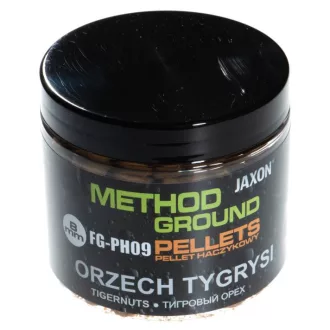   Jaxon Method Ground Hook Pellets Tigernuts (tigrismogyoró) 8 mm 100 g horogpellet