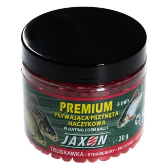 Jaxon Corn Balls Bait-strawberry 4 mm pufi 20 g