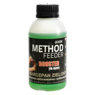   Jaxon Booster Method Feeder Green Marzipan (zöld marcipán) 350 g folyékony aroma