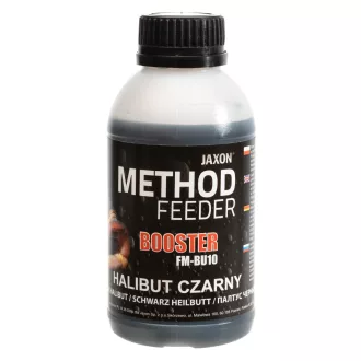   Jaxon Booster Method Feeder Black Halibut 350 g folyékony aroma