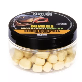   Jaxon Dumbels Washedout Method Feeder Sweet Corn (édes kukorica) 8/10 mm 30 g pop-up csali