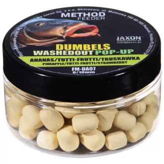   Jaxon Dumbels Washedout Ananász Tutti-frutti Eper 8/10 mm pop-up csali