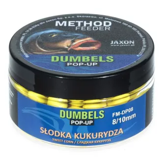   Jaxon Dumbels Method Feeder Sweet Corn (édes kukorica) 8/10 mm 30 g pop-up csali