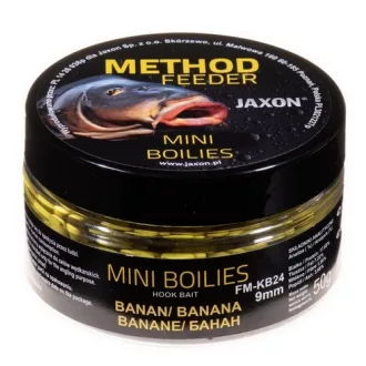   Jaxon Mini Method Feeder Banana (banán) 9 mm 50 g horogbojli