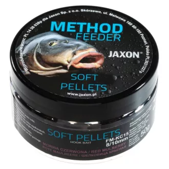   Jaxon Soft Pellets Red Mulberry (eperfa) 8/10 mm 50 g horogpellet