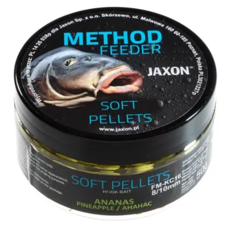   Jaxon Soft Pellets Pineapple (ananász) 8/10 mm 50 g horogpellet