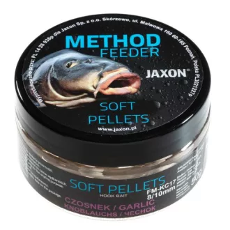   Jaxon Soft Pellets Garlic (fokhagyma) 8/10 mm 50 g horogpellet