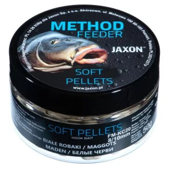 Jaxon Soft Pellets Maggots (csonti) 8/10 mm 50 g horogpellet
