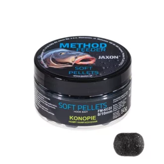 Jaxon Soft Pellets Hemp (kender) 8/10 mm 50 g horogpellet