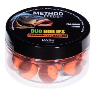   Jaxon Duo- Method Feeder Narancs Csokoládé 16 mm 40 g horogbojli