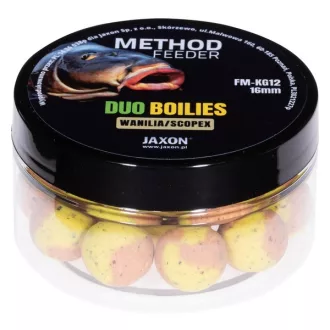   Jaxon Duo- Method Feeder Vanília Scopex 16 mm 40 g horogbojli