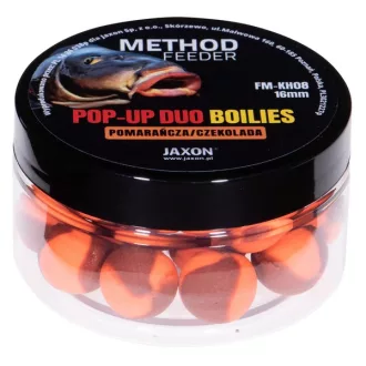   Jaxon Duo- Method Feeder Orange Chocolate (narancs-csoki) 16 mm 40 g pop-up csali