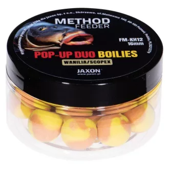   Jaxon Duo- Method Feeder Vanilla Scopex (vanília-scopex) 16 mm 40 g pop-up csali