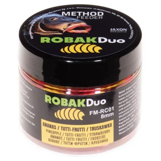Jaxon Robak Duo (ananász tutti-frutti eper) 8 mm 25 g wafter csali