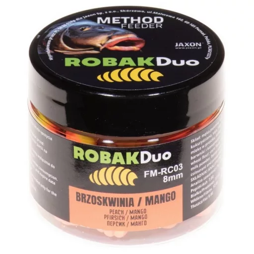 Jaxon Robak Duo (barack mangó) 8 mm 25 g wafter csali