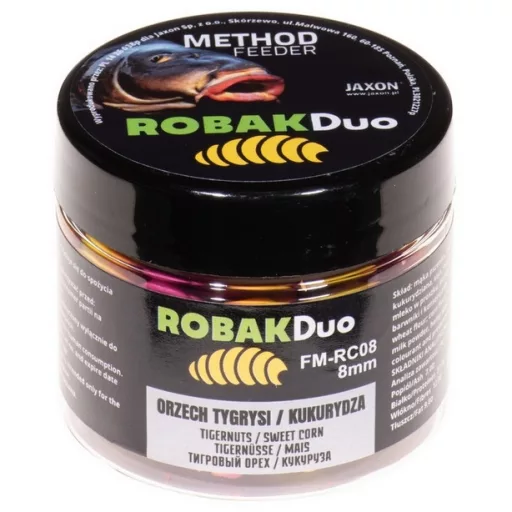 Jaxon Robak Duo (tigrismogyoró kukorica) 8 mm 25 g wafter csali