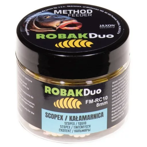 Jaxon Robak Duo (scopex tintahal) 8 mm 25 g wafter csali