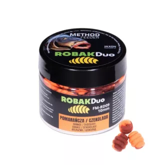 Jaxon Robak Duo (csoki-narancs) 10 mm 25 g wafter csali