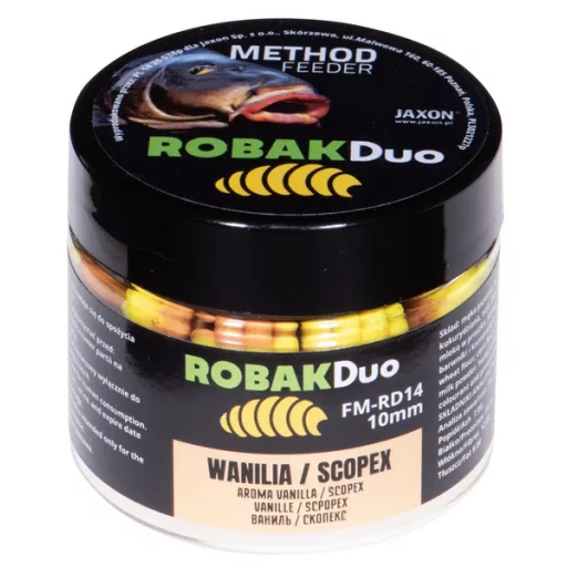Jaxon Robak Duo (vanília scopex) 10 mm 25 g wafter csali