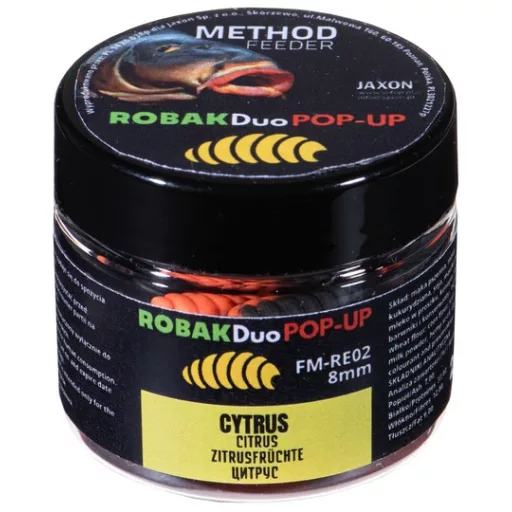 Jaxon Robak Duo (citrus) 8 mm pop-up csali