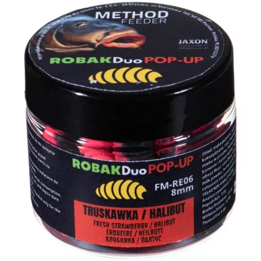 Jaxon Robak Duo (eper halibut) 8 mm pop-up csali