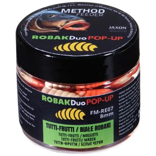 Jaxon Robak Duo (tutti-frutti csonti) 8 mm pop-up csali