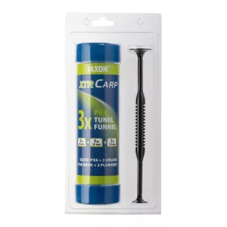   Jaxon PVA funnel-set 44 mm 23 mm 18 mm 3 × 5 m 3 alagút + 2 tömörítő PVA háló készlet