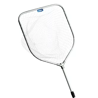   Jaxon Spinning Nylon Net 240 cm 2 részes 55 × 65 cm 28 mm teleszkópos általános merítő