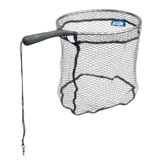   Jaxon Soft Mesh 53 × 60 cm 12 mm gumírozott rablóhalas merítő