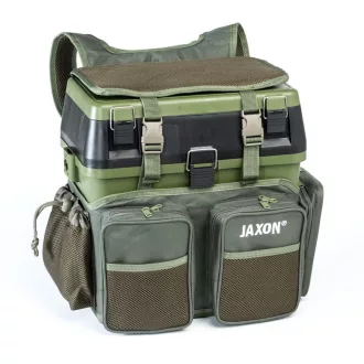   Jaxon 45 × 26 × 40 cm hátizsákkal kiegészített szerelékes láda