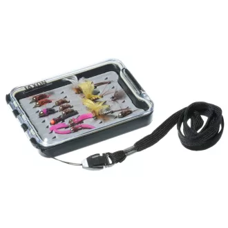   Jaxon FlyMax 2 egyoldalas sűrűn tagolt szivacsbetéttel 11 × 8 × 3 cm műlegyes doboz