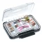 Jaxon FlyMax 2 kétoldalas hosszú bevágású szivacsbetéttel 11 × 8 × 4 cm műlegyes doboz