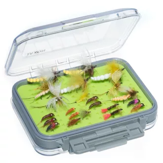   Jaxon FlyMax 2 kétoldalas, gumibetétes 13 × 10 × 4 cm műlegyes doboz