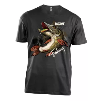 Jaxon Nature csukamintás pamut fekete 2XL póló