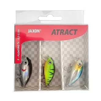   Jaxon Atract Mini vegyes színek 3,5 cm 3,5 g úszó 3 db/csomag crankbait wobbler