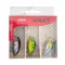 Jaxon Atract Mini vegyes színek 3,5 cm 3,5 g úszó 3 db/csomag crankbait wobbler